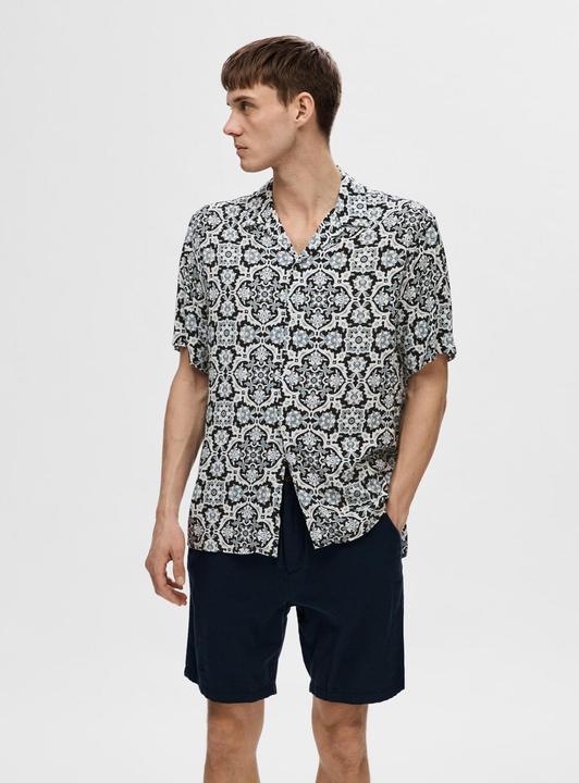 Immagine prodotto Selected Homme Camicia a maniche corte a fantasia (M)