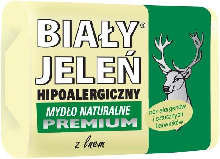 Immagine prodotto Biały Jeleń White Deer Daily Care Sapone naturale tradizionale in confezione barretta da 100g (Lozione di sapone)
