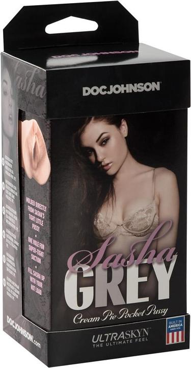 Actual product image Doc Johnson Sasha Grey Pocket Pussy