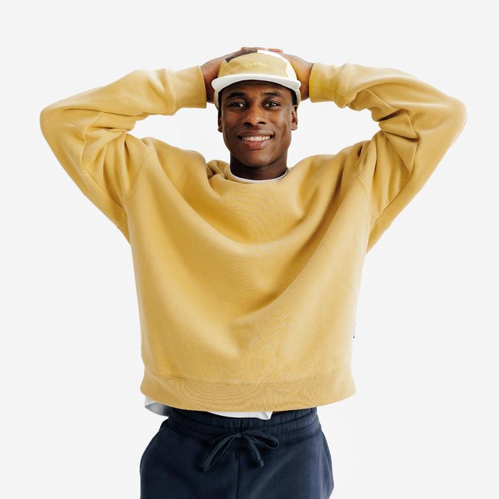 Produktbild Decathlon Crewneck Herren Oversized - beige (S)