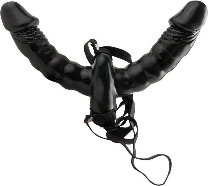 Actual product image Pipedream Double Delight Strap On Vibrator