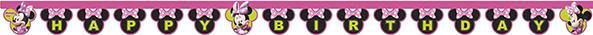 Produktbild Minnie Mouse Girlande Minnie Happy Birthday