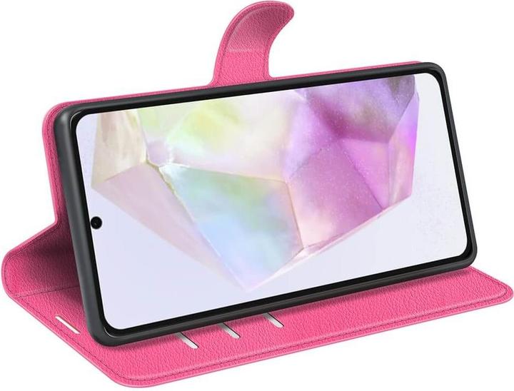 Actual product image Cover-Discount Galaxy A36 5G / A56 5G - Leder Etui Hülle (Samsung Galaxy A36, Samsung Galaxy A56)