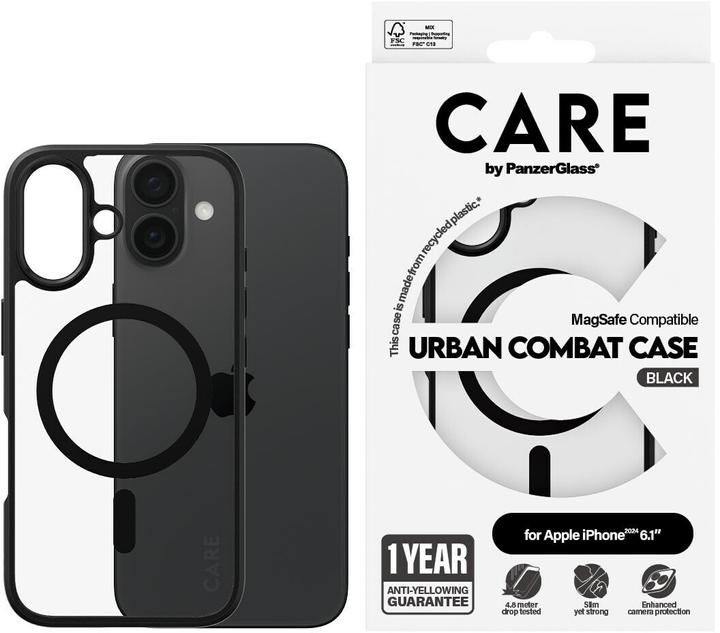 Actual product image PanzerGlass Care (Apple iPhone 16)