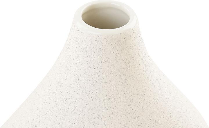 Produktbild Beliani Blumenvase Porzellan weiss 32 cm KOMOTINI (1 x)