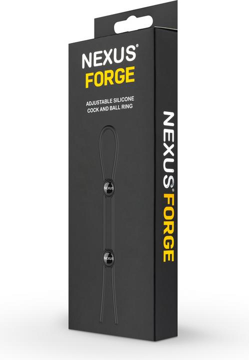 Image du produit Nexus Forge - Anneau de Pénis Double Réglable - Noir (4 cm)