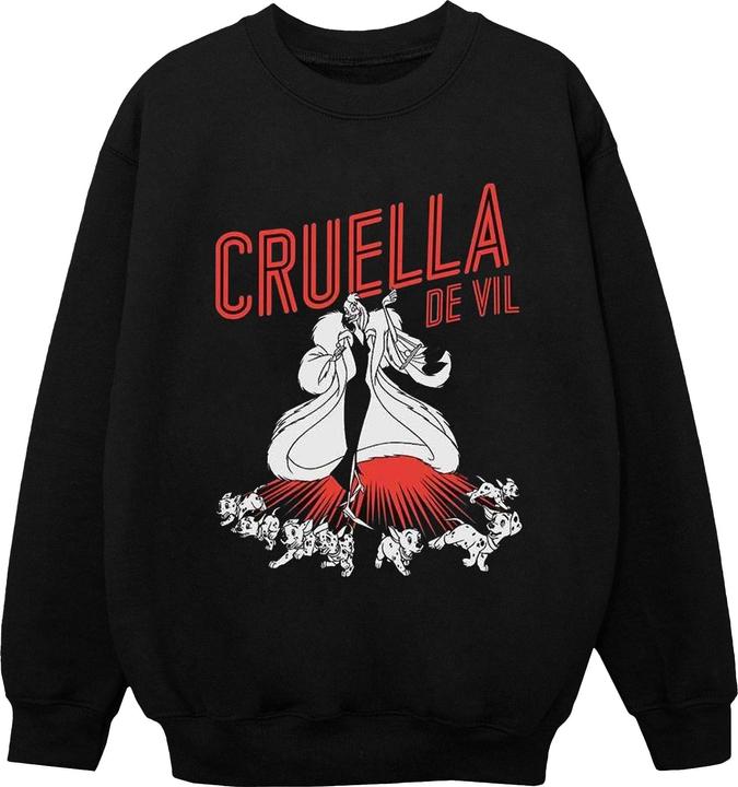 Image du produit Disney - Sweat CRUELLA DE VIL DALMATIANS - Fille (152, 158)