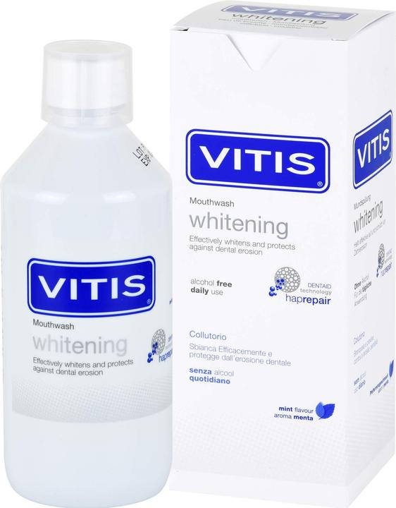 Dentaid VITIS Whitening Mundspülung 500 ml (500 ml, Mundspülung)