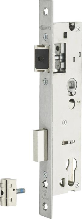 Image du produit Thirard Boitier de serrure encastrable à cylindre pour porte métallique, axe 30mm, bouts carrés - (Serrure à mortaise)