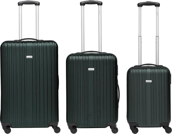 Actual product image Packenger Kofferset (96 l, Hand luggage (up to 50 litres), M (50 - 90l), L (90 - 115l))