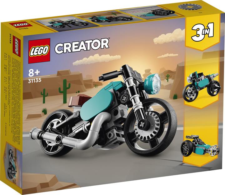 Actual product image LEGO Vintage motorbike (31135, LEGO Creator 3-in-1)