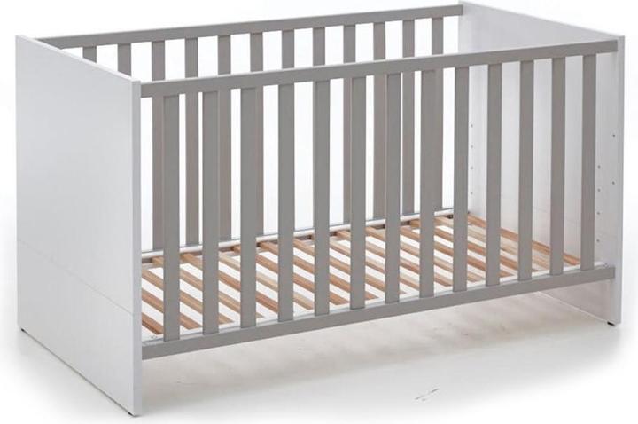 Produktbild Transland Kinderzimmer Nils Kinderbett & Kommode inkl. Wickelaufsatz (Babybett, Wickelkommode)