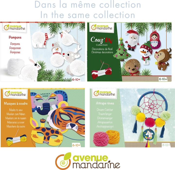 Image du produit Avenue Mandarine Boîte créative, Attrape-rêves de Noël -