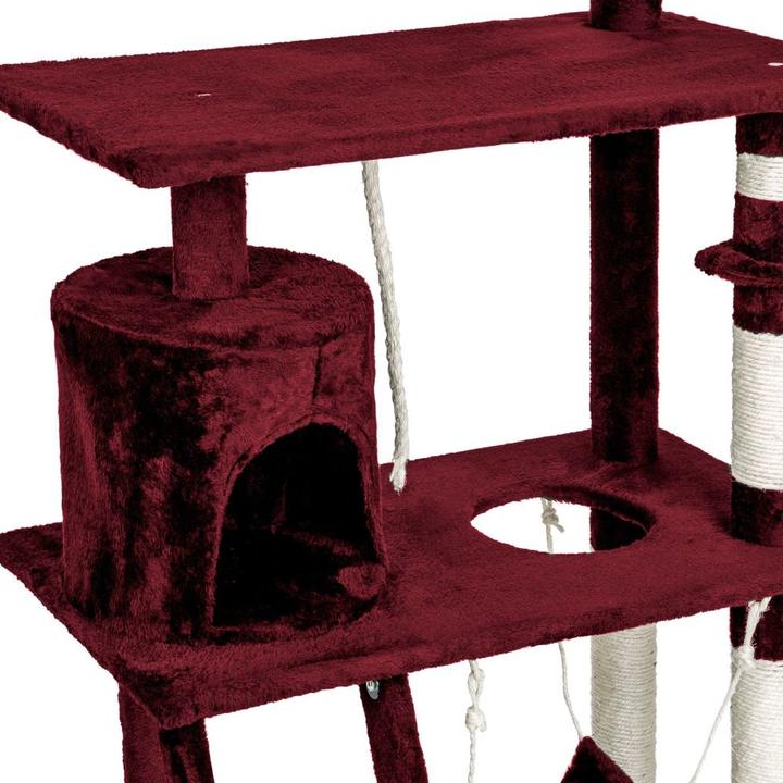 Image du produit tectake Marcel (141 cm, Vin rouge)