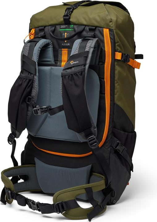 Actual product image Lowepro PhotoSport X BP AW Green Lin (Camera shoulder bag, 48 l)