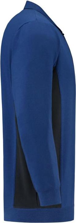 Image du produit Tricorp Sweatshirt col polo bicolore poche poitrine RoyalblueNavy Gr. M (M)