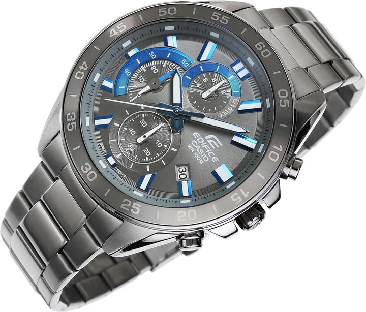 Actual product image Casio Wrist watch EDIFICE Chronograph, black (Chronograph, 47 mm)