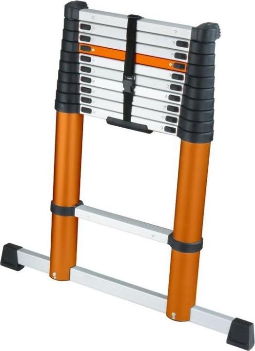 Productafbeelding Batavia Telescopische ladder 2,93m - Softclose & Anti -slip - Giraffe Air - Geschikt voor binnen en buiten.L (Telescopische ladder, 293 cm)