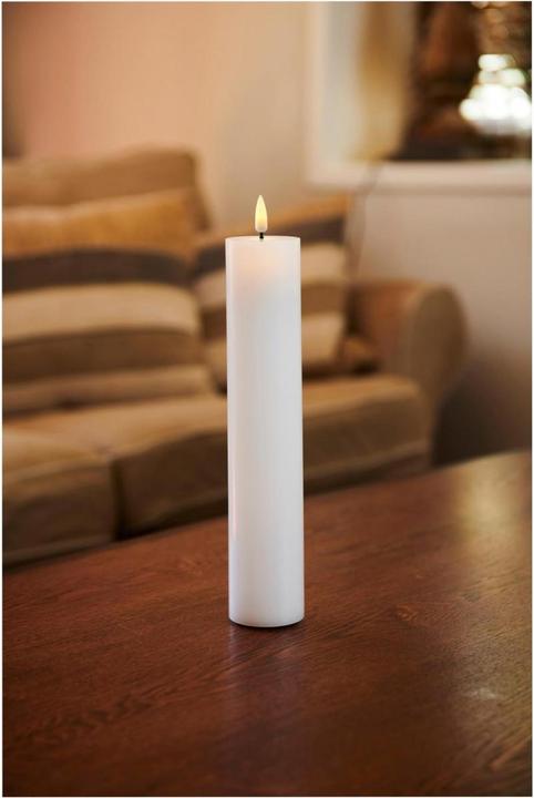 Image du produit Sirius Bougie LED Sille 5 cm x 25 cm, blanche (1 x)