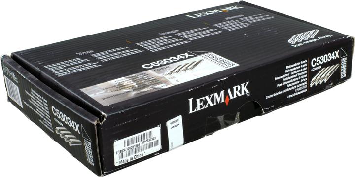 Actual product image Lexmark C53034X Photo conductor, C53x series, pack of 4