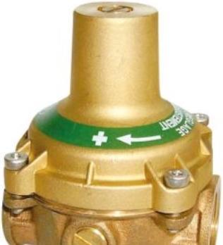 Actual product image Watts Trycreduction valve 1 1/4 - Socla 11BIS, bronze hus, indstillingsområde 1-5,5 bar