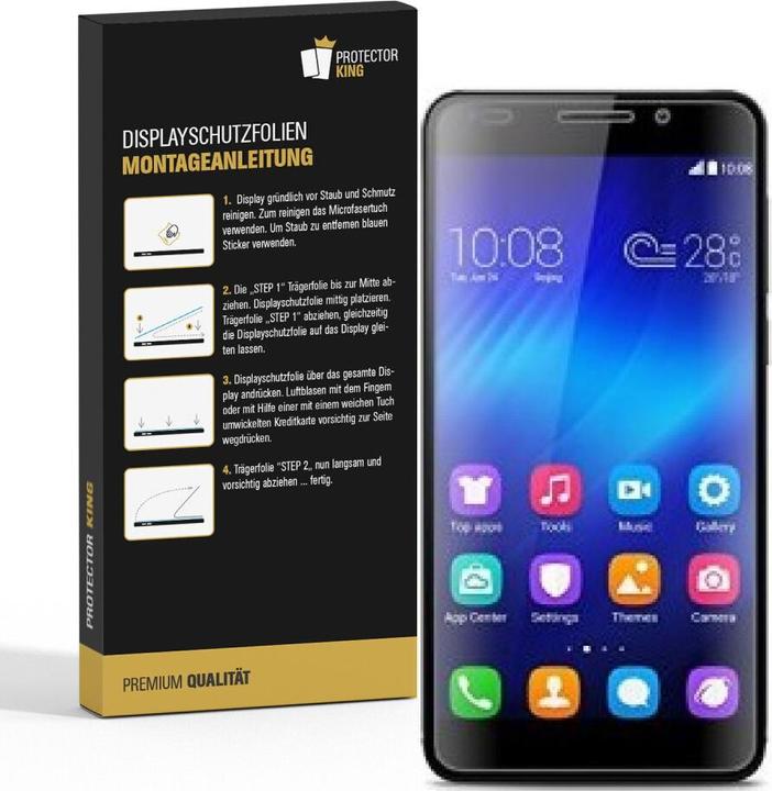 Produktbild Protectorking 4x Displayschutz HD Klar (4 Stück, Honor 6)