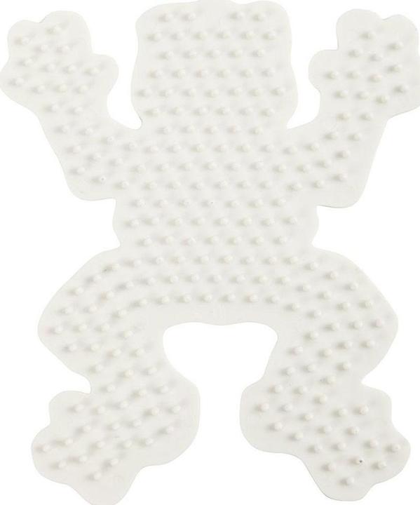 Produktbild Creativ Company Bügelperlen Platten Frosch Weiss
