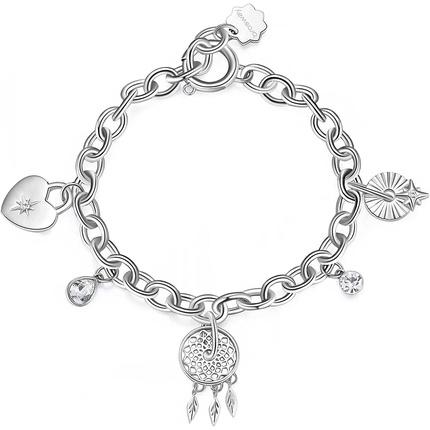 Produktbild Brosway Charming steel bracelet with Chakra pendants BHKB117 (L)