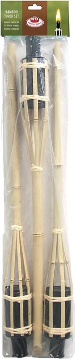 Esschert Design Bambusfackel, 3er Set