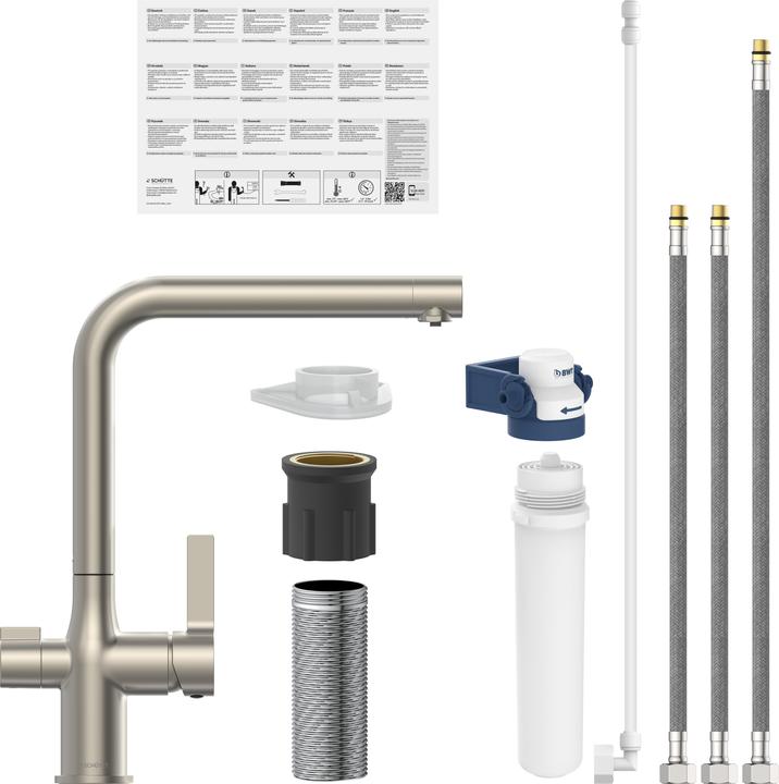Produktbild Schütte AQUASTAR PRO Trinkwasser-Spültischarmatur mit Filtersystem