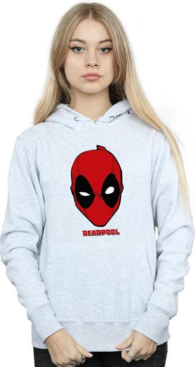 Actual product image Womens/Ladies Deadpool Mask Hoodie (S)