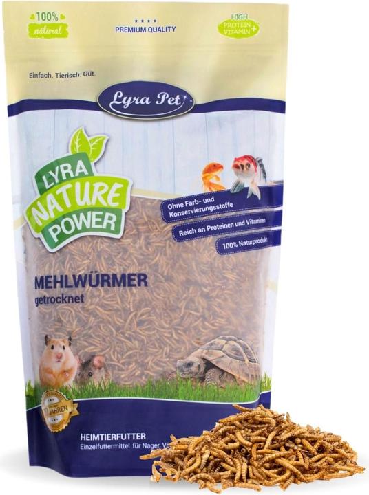Lyra Pet Mehlwürmer getrocknet (1 kg, 1 x)