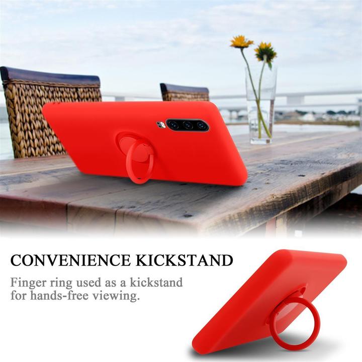 Productafbeelding Cadorabo TPU Vloeibare Ring Silicone Hoesje (Huawei P30)