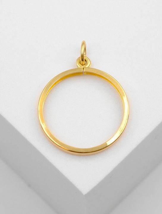Produktbild Muau Münzfassung (750/18K Gelbgold)