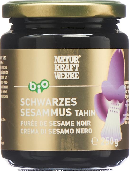 Image du produit NaturKraftWerke Purée de sésame noir Tahin Bio (250 g)