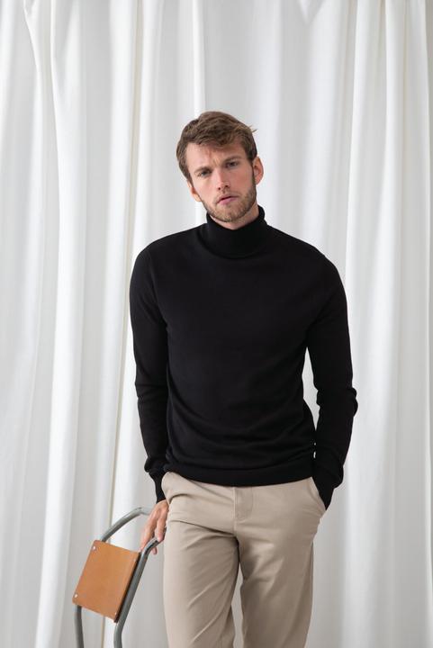 Produktbild Henbury Pullover mit Rollkragen (L)