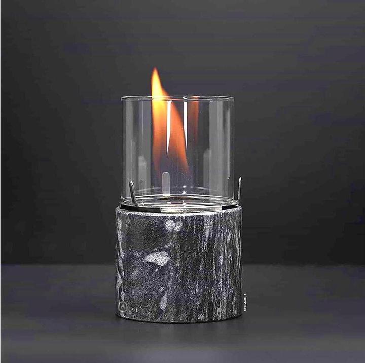 Immagine prodotto Climaqua Tavolo Fuoco Pino S Marmo 10 x 18 cm, Nero (10 x 16 cm)