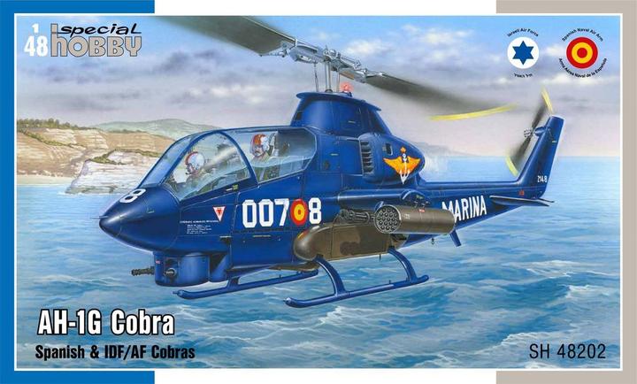 Actual product image Special Hobby AH-1G Cobra Spanish & IDF/AF Cobras