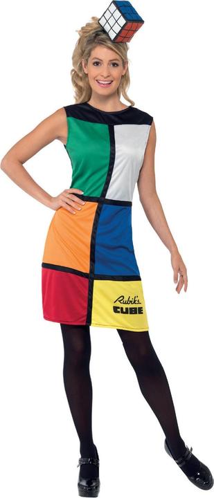 Actual product image Smiffys Rubik's Cube Dress Costume (M)