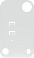 Actual product image Ubiquiti Ceiling bracket UACC-AI-THETA-CMS White 1 piece (Mounting kit)