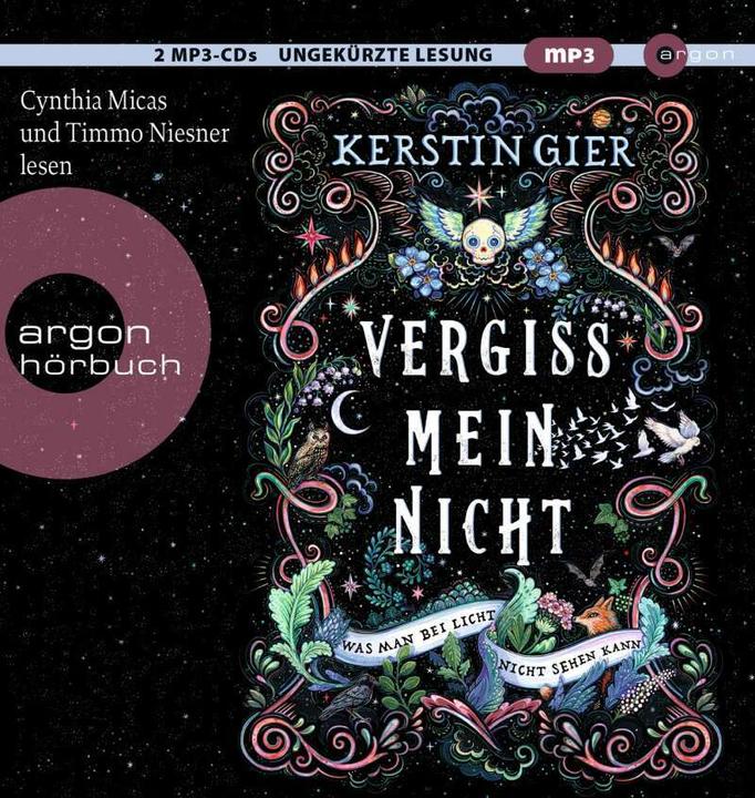 Produktbild Vergissmeinnicht – Was man bei Licht nicht sehen kann (Timmo Niesner, Kerstin Gier, Jasna Fritzi Bauer, Deutsch)