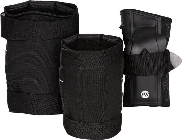 Actual product image Powerslide standard kneepad set (x3) (M, Knee pad, Elbow protectors, Wrist protectors, Unique specimen)