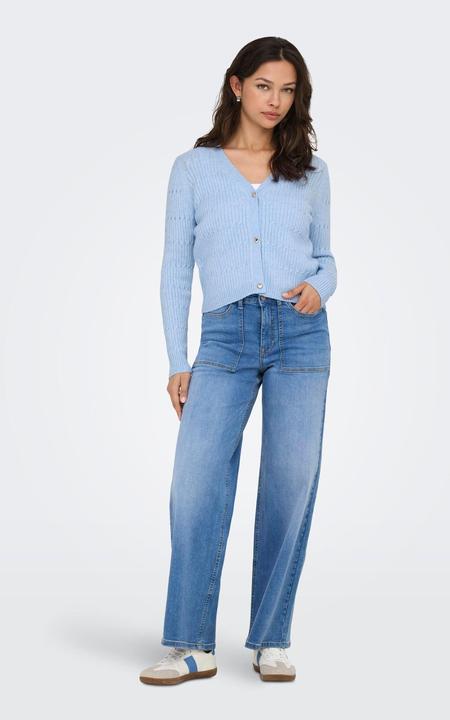 Actual product image Only Onlkatia Ls Cable V-Neck Cardi Knt Nca (L)