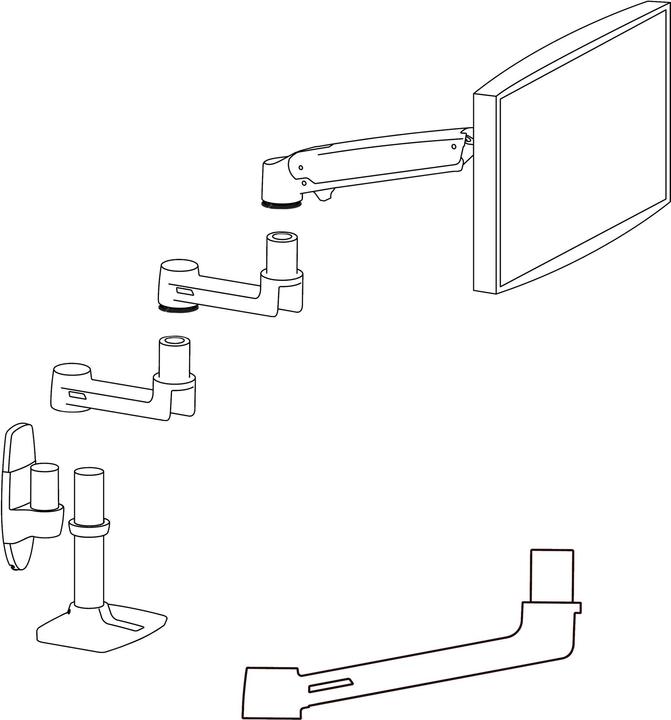 Image du produit Ergotron LX Extension
