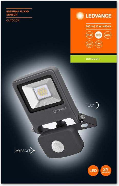 Actual product image Ledvance Endura Flood Sensor (800 lm, IP44)