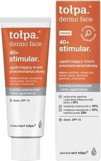 Immagine prodotto Tołpa TOPPE Crema Antirughe Rinforzante SPF 15 per il giorno Dermo Viso 40+ Stimolante 40ml (Crema solare, SPF 15, 40 ml)