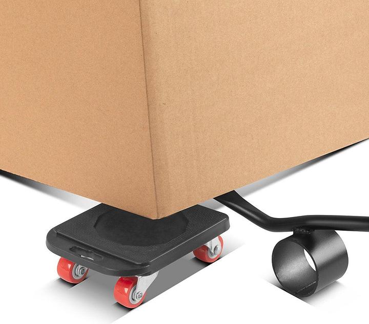 Actual product image Stahlwerk Furniture transport set 4 transport rollers and 1 practical furniture lifter (400 kg)