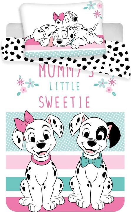 Image du produit Tinisu 101 Dalmatiner Draps de lit enfant 100 x 135 cm - coton doux