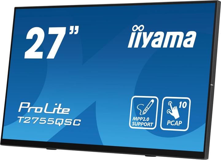 Produktbild iiyama 27" IPS Bonded PCAP 10P Touch, MPP2.0 (a (2560 x 1440 Pixel, 27")