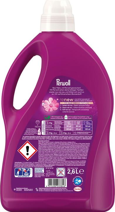 Produktbild Perwoll Renew Flüssig Color Blütenrausch (52 Waschgänge, Gel)